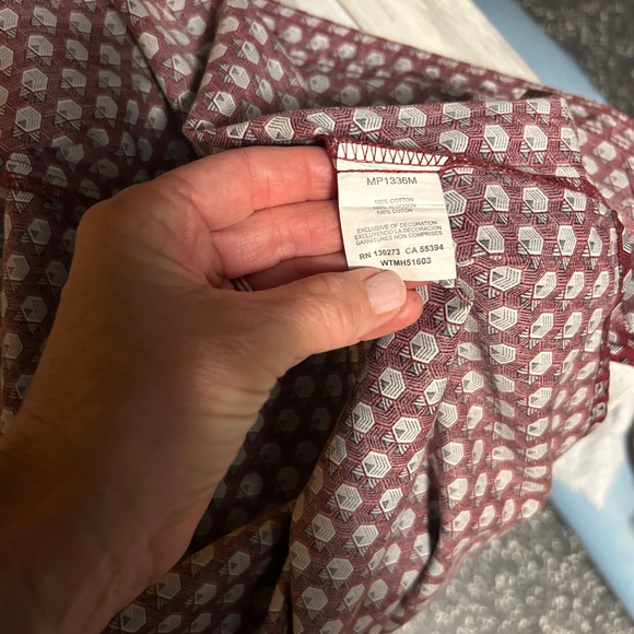 Western Wrangler  button down size medium - Picture 5 of 5